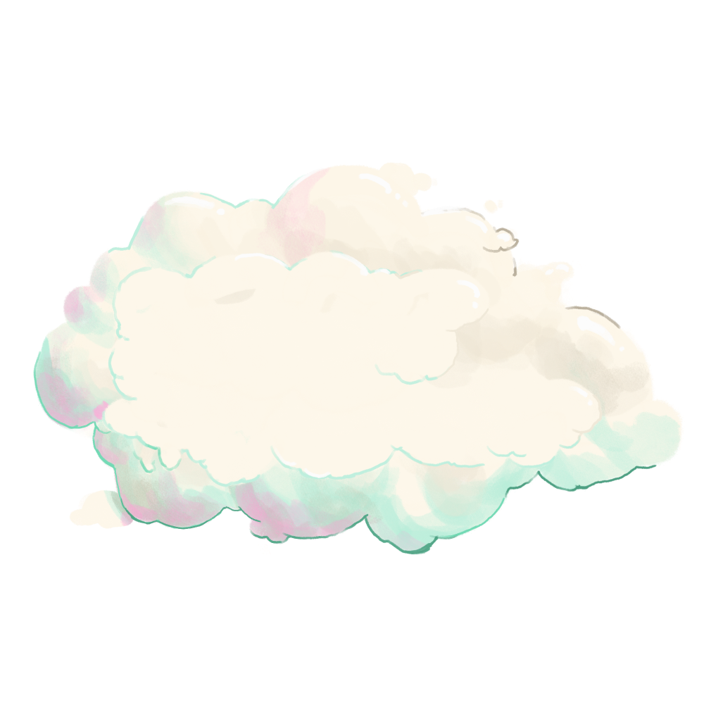 right cloud graphic