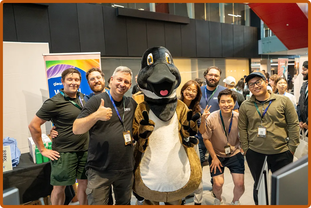 Hack the North community at a past event